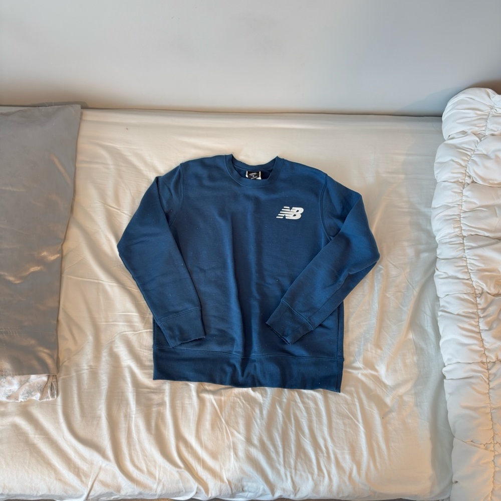 New Balance Men's Navy Crewneck Sweater
